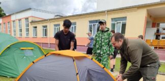 Стартовали учебно-полевые сборы для десятиклассников