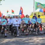 Разам пад сцягам краіны: велапрабег Гомельшчыны стартаваў!