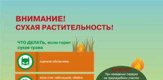 Пожароопасный период: соблюдайте правила безопасности