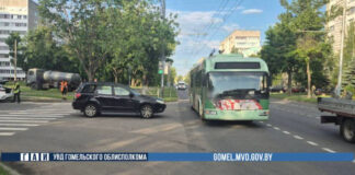 На территории Гомельщины произошло 3 ДТП