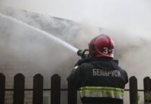 Пожар в д. Мышанка