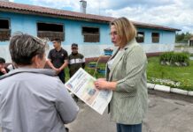 Дзень падпісчыка: «Петрыкаўскія навіны» на ферме «Церабаў»