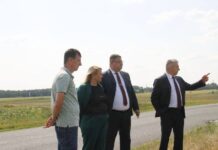 Сегодня Петриковский район с рабочим визитом посетил председатель Гомельского облисполкома Иван Крупко