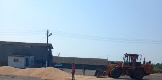 Работа мобильной в период уборочной