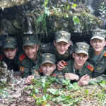 По земле и под землей прошли кадеты во время поисковой экспедиции в местах былых боев на Петриковщине