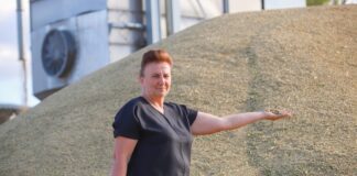 Жанчына на жніве: адказнасць і прафесіяналізм