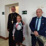 Урачыстая лінейка ў Курыціцкай сярэдняй школе
