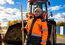 Парадак на дарогах – у жаночых руках